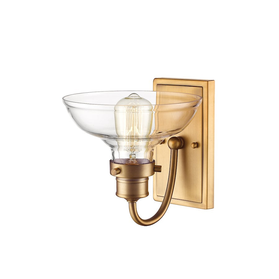 1 Light Sconce 8"