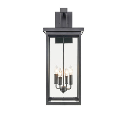 4 Light Outdoor Wall Sconce