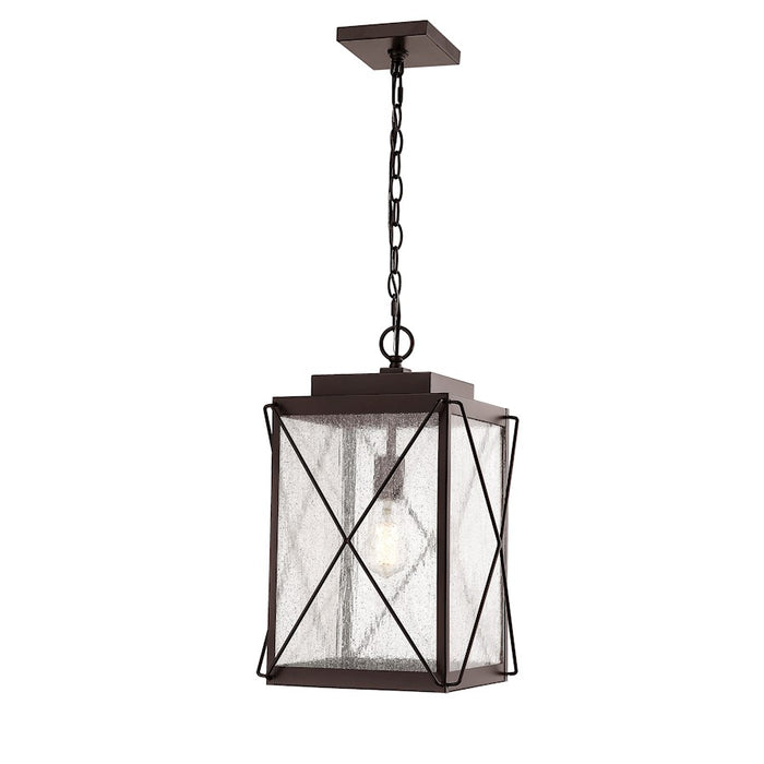 Millennium Robinson 1 Light 18.5" Outdoor Hanging Lantern, Bronze - 2615-PBZ