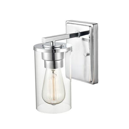 Millennium Lighting Verlana 1 Light Wall Sconce, Chrome/Clear - 2701-CH