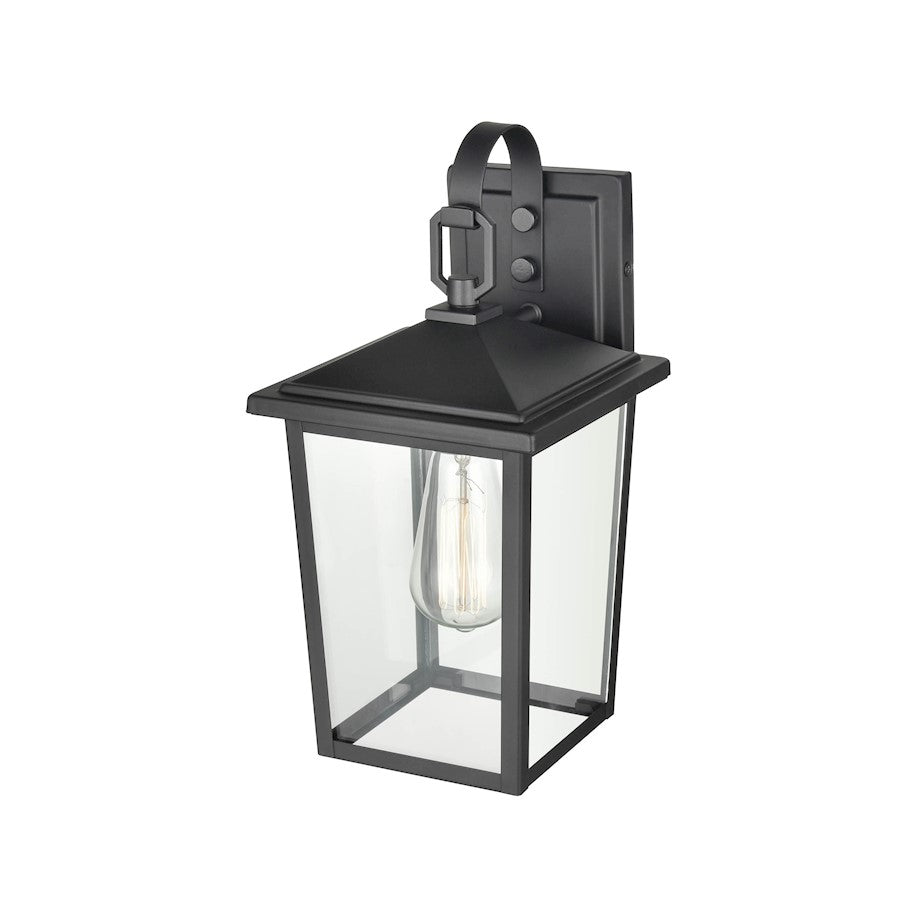 Millennium Lighting Fetterton 2-Lt Small Outdoor Hanging Lantern, BK - 2971-PBK