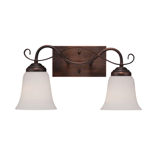 Kingsport Bathroom Vanity Light, Rubbed Bronze