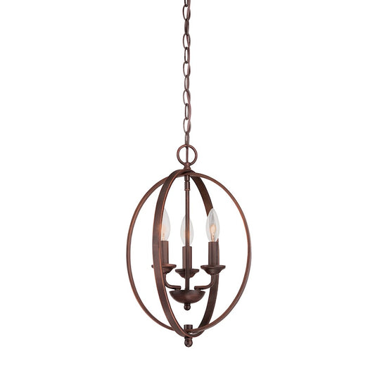 Pendant, Rubbed Bronze