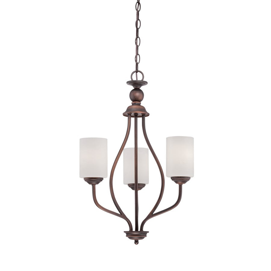 Lansing Chandelier Light, Rubbed Bronze