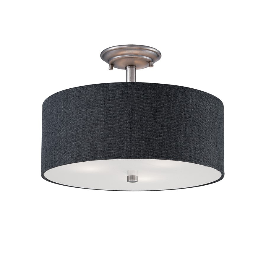 Millennium Lighting Jackson 3-Light Semi-Flush Mount