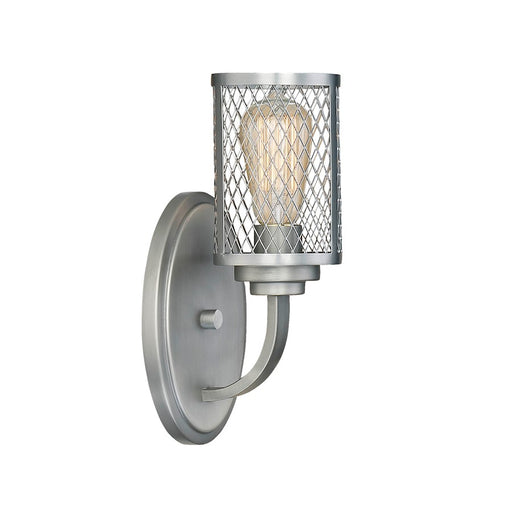 Millennium Akron 1 Light 13" Wall Sconce, Brushed Pewter - 3271-BPW