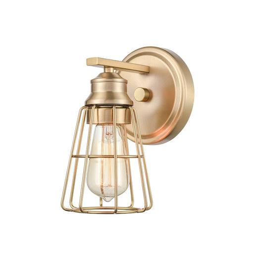 Millennium Lighting 1 Light Wall Sconce, Modern Gold - 3381-MG