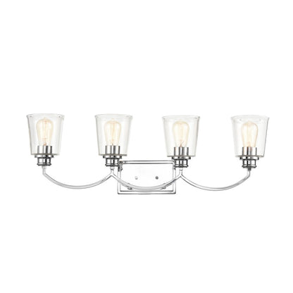 Millennium Forsyth 4 Light 9" Vanity, Chrome - 3604-CH