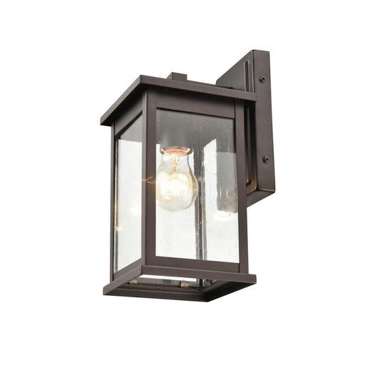 Millennium Bowton 1 Light 11.375" Outdoor Hanging Lantern, Bronze - 4101-PBZ