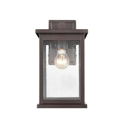 Millennium Bowton 1 Light 13" Outdoor Hanging Lantern, Bronze - 4111-PBZ