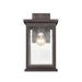 Millennium Bowton 1 Light 13" Outdoor Hanging Lantern, Bronze - 4111-PBZ
