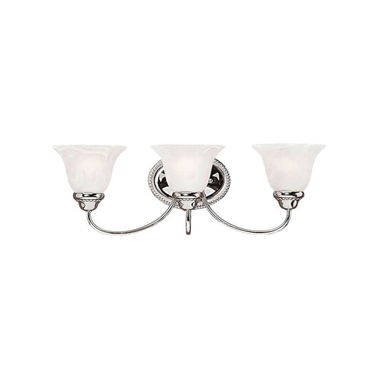 3 Light Bathroom Vanity Light, Chrome