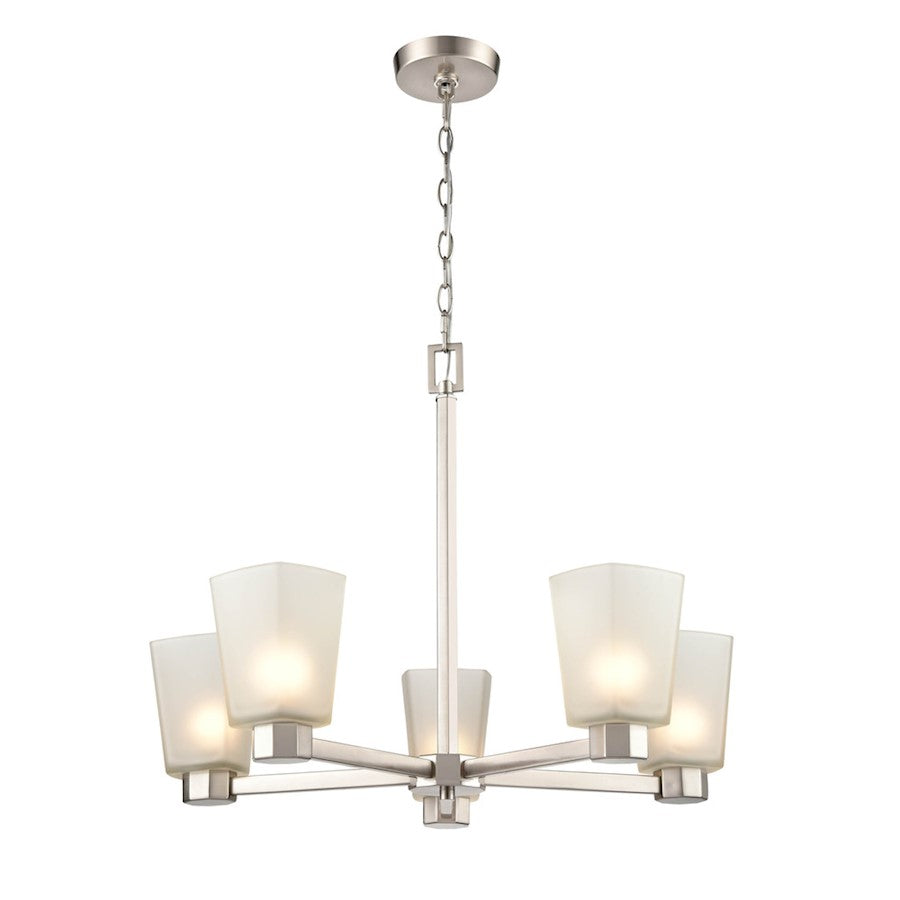 Coley Chandelier, Frosted