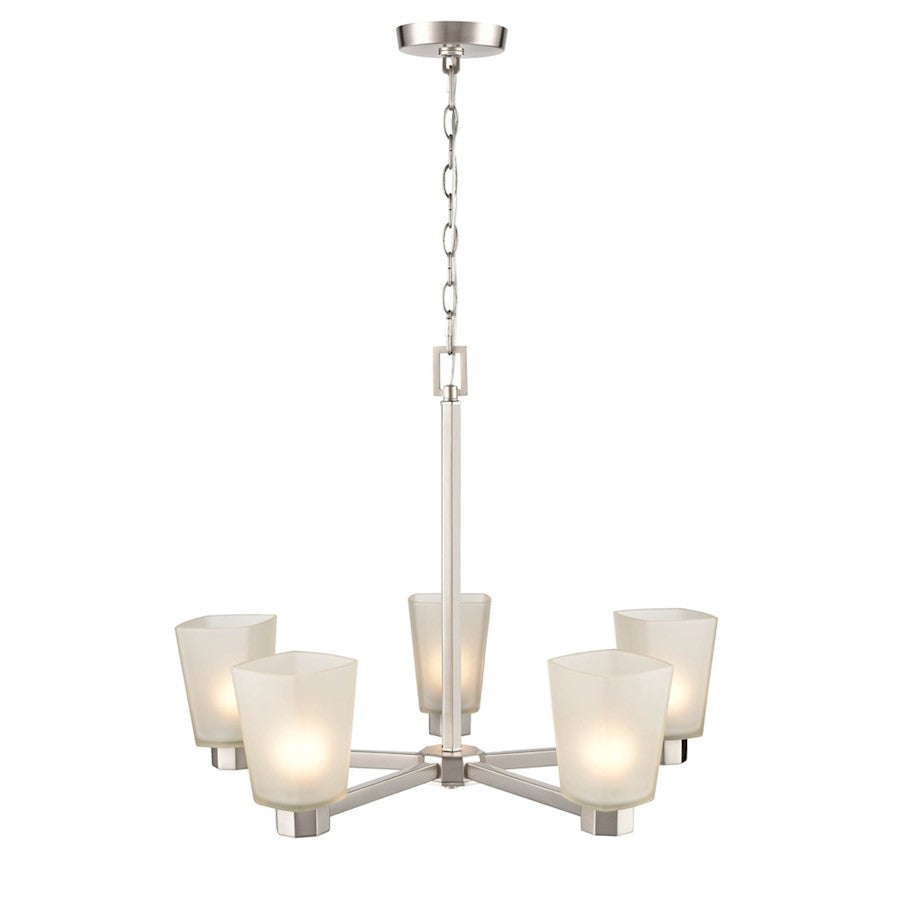 Coley Chandelier, Frosted