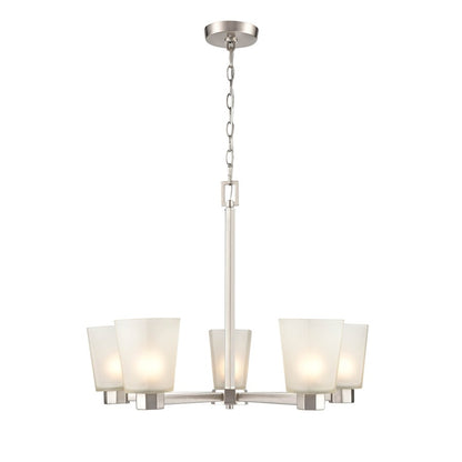 Coley Chandelier, Frosted