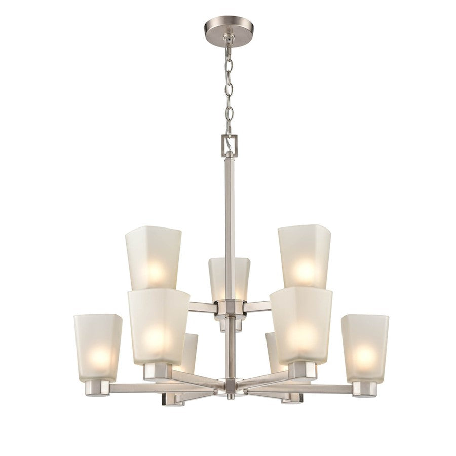 Coley Chandelier, Frosted