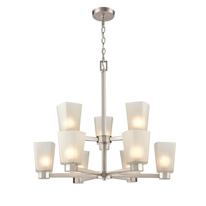 Coley Chandelier, Frosted