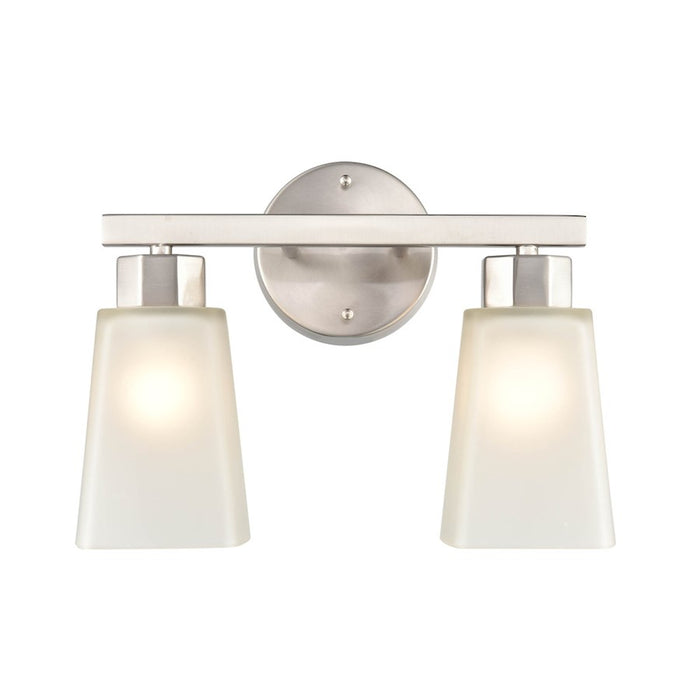 Millennium Coley 2 Light 10.125" Vanity, Frosted White