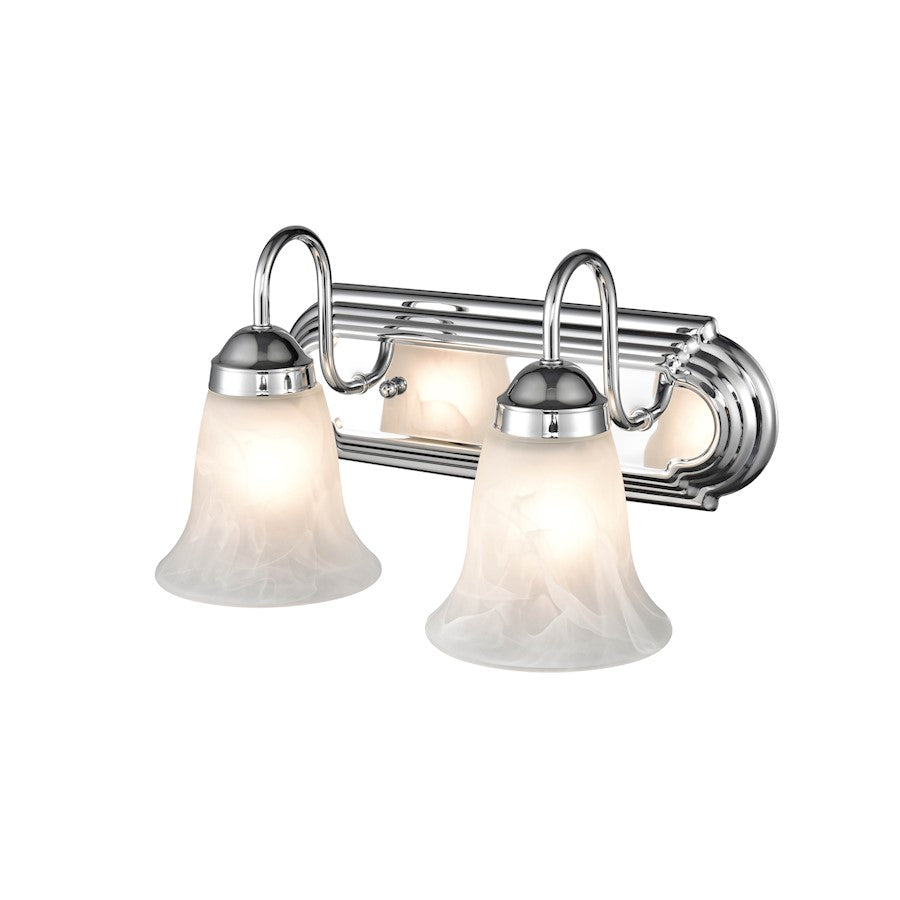 2 Light Bathroom Vanity Light 4282