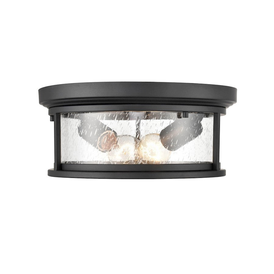 Millennium Bresley 2 Light 5.25" Outdoor Flush