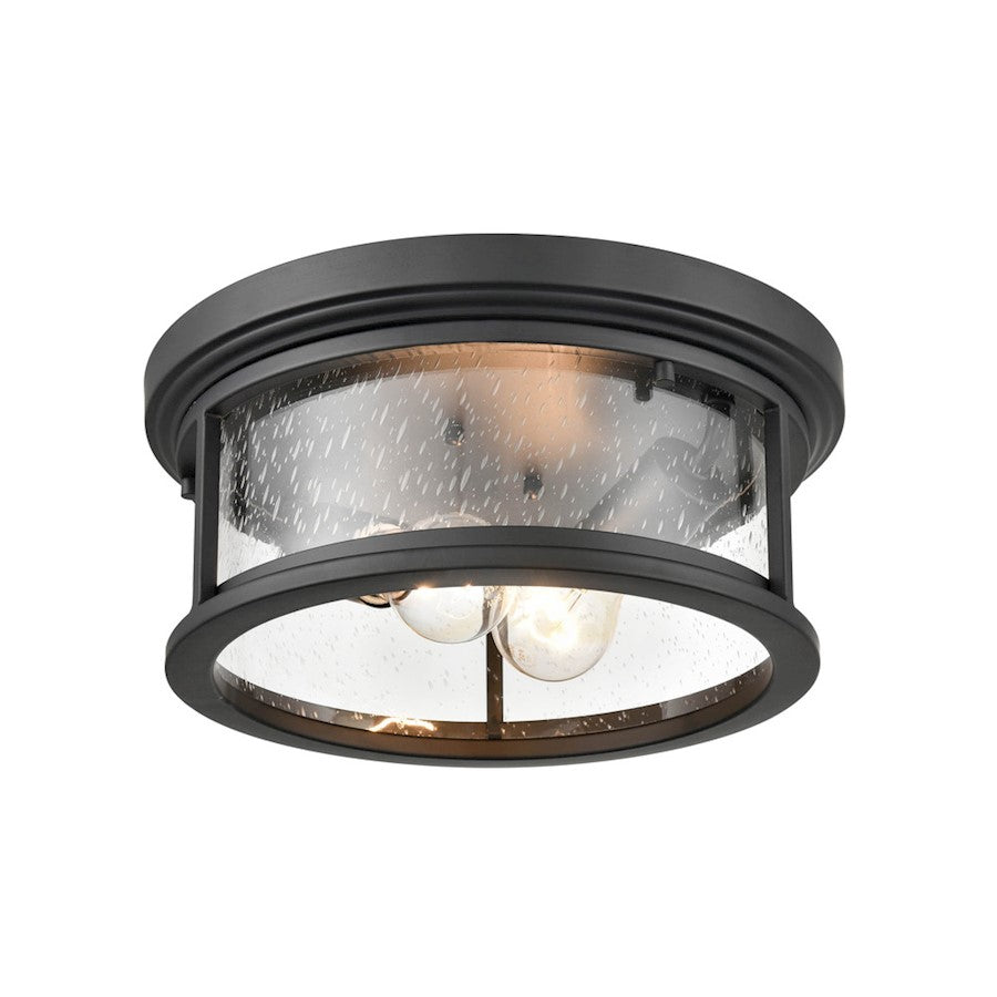 Millennium Bresley 2 Light 5.25" Outdoor Flush