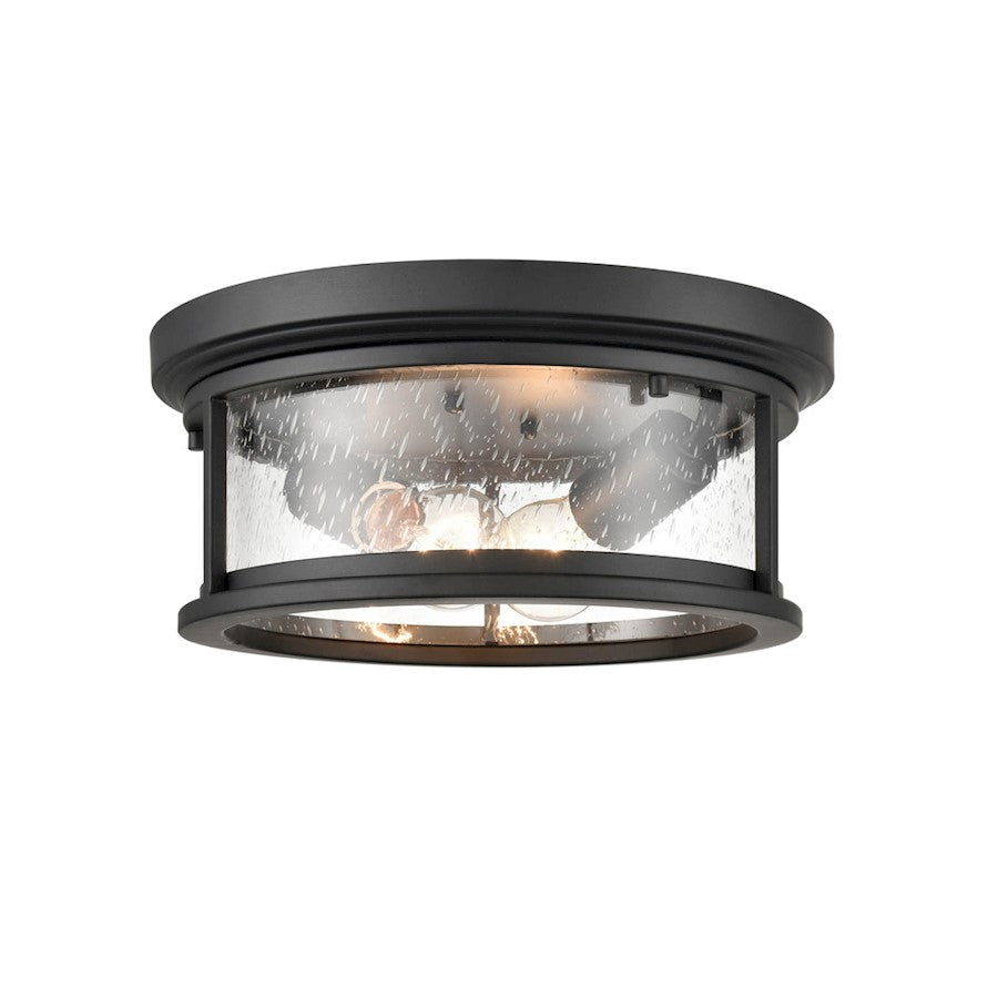 Millennium Bresley 2 Light 5.25" Outdoor Flush