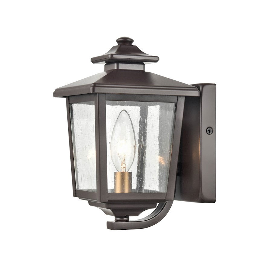 Millennium Eldrick 1 Light Outdoor Lantern, Clear