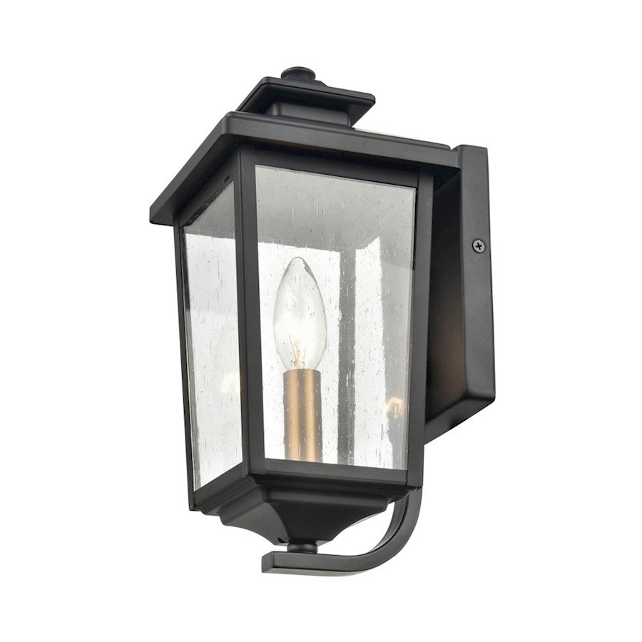 Millennium Eldrick 1 Light Outdoor Lantern, Clear