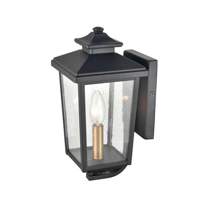 Millennium Eldrick 1 Light Outdoor Lantern, Clear