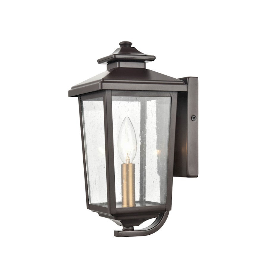 Millennium Eldrick 1 Light Outdoor Lantern, Clear