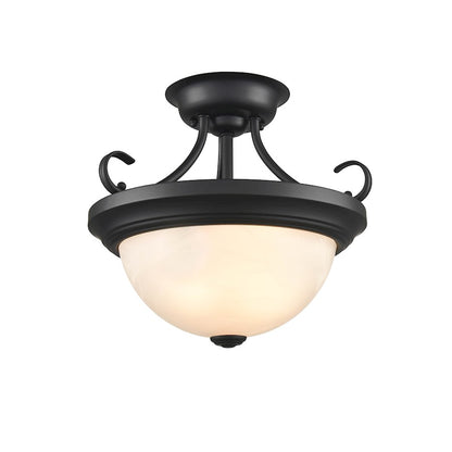 Millennium Lighting 13" 2 Light Semi-Flush