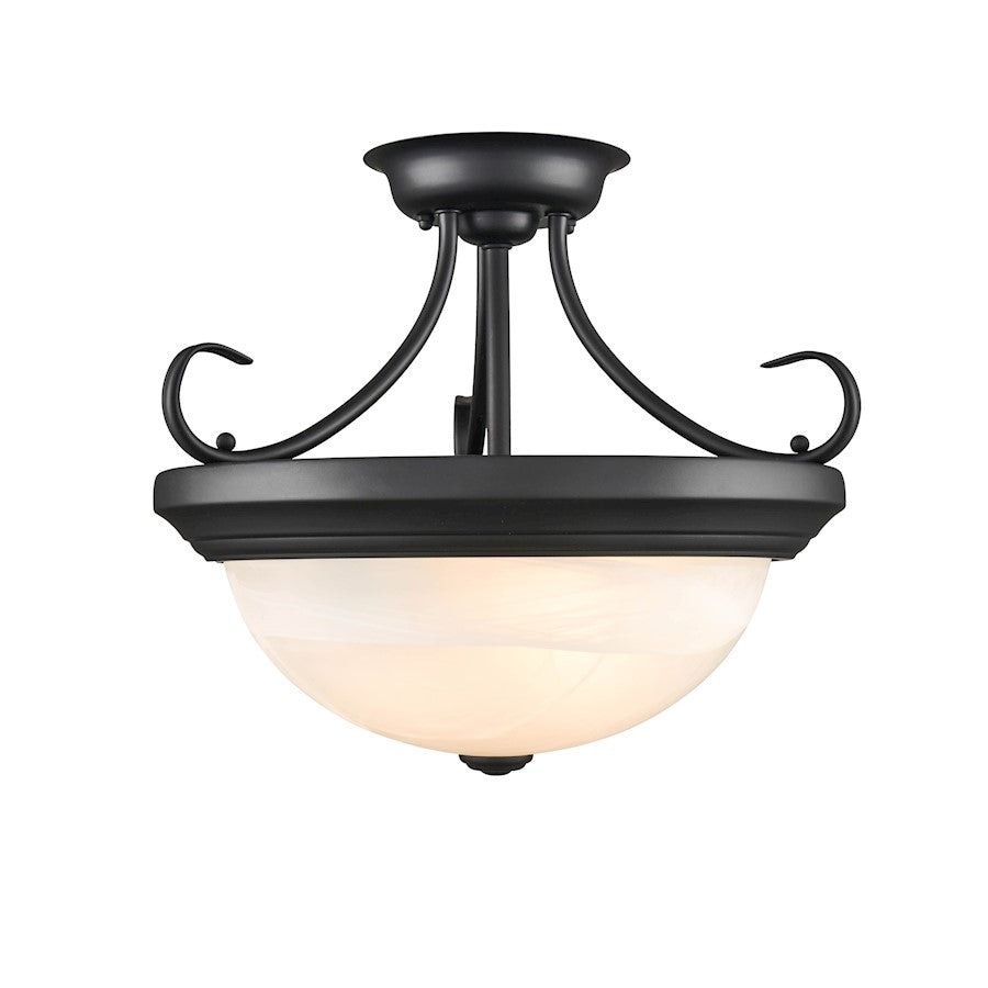 Millennium Lighting 2 Light Semi-Flush