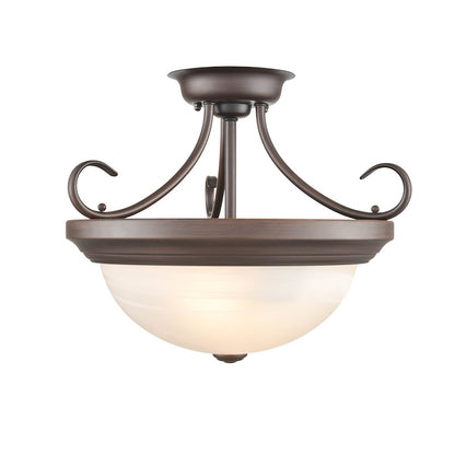 Millennium Lighting 2 Light Semi-Flush