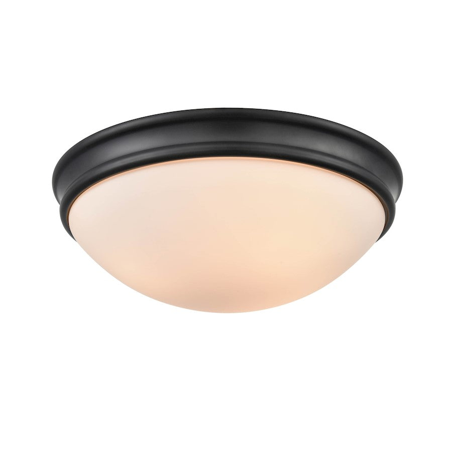 Millennium 3 Light 5.5" Flushmount Ceiling Light, Matte Black - 5225-MB