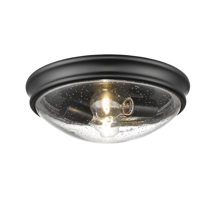 Millennium Lighting Flushmount with Clear Seeded Glass
