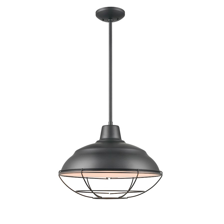 Millennium Lighting 1 Light Mini-Pendant light, Matte Black - 5311-MB