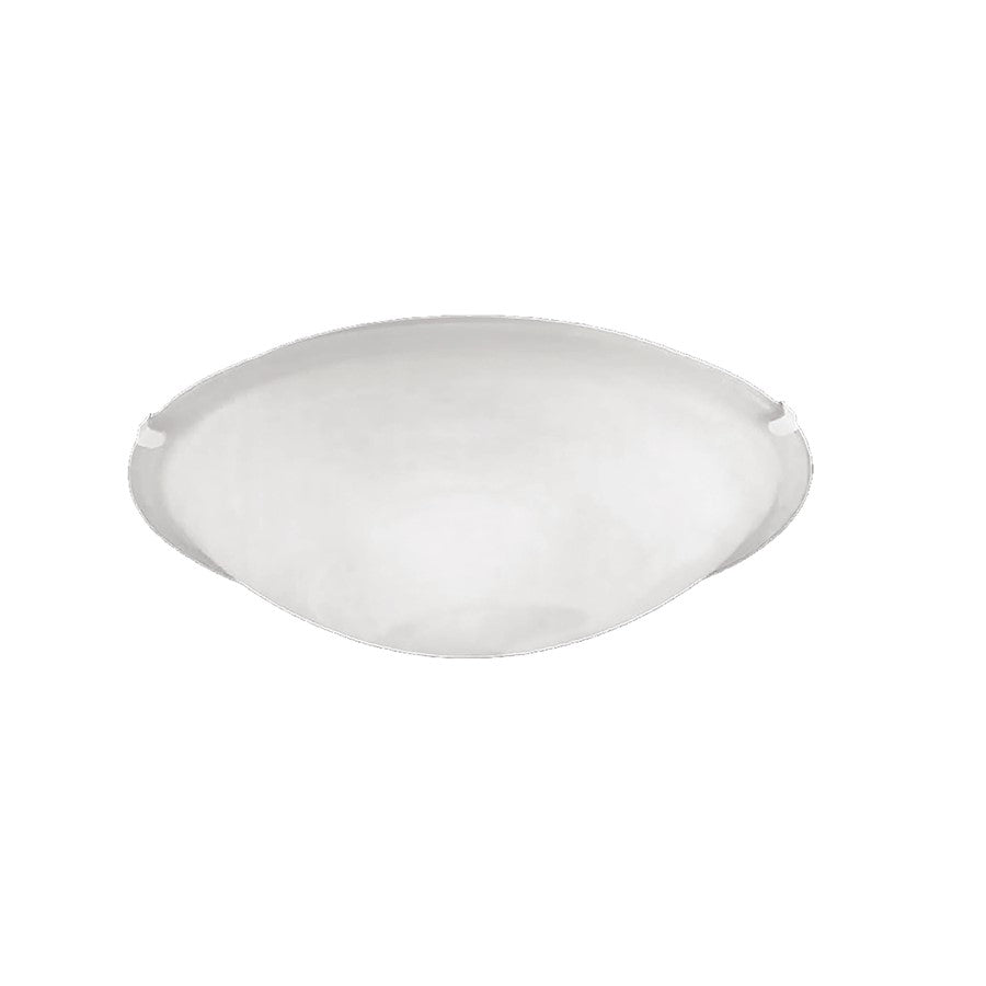 Millennium Lighting 2 Light Flushmount, White