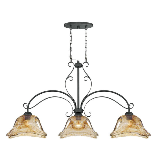 Millennium Lighting Chatsworth Island Light, Burnished Gold