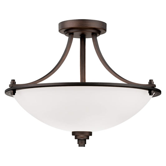 Millennium Lighting Bristo 3 Light Semi-Flush Mount