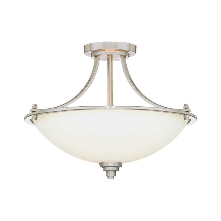 Millennium Lighting Bristo 3 Light Semi-Flush Mount