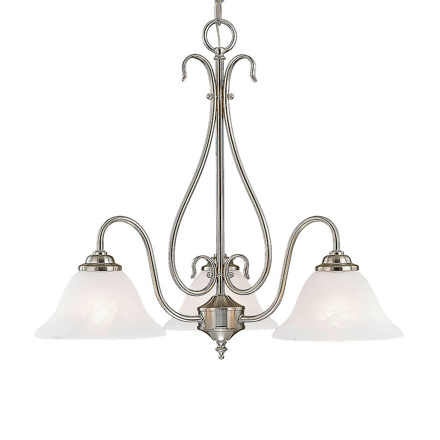 Chandelier, Satin Nickel