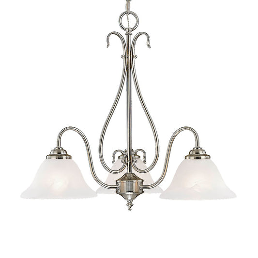 Chandelier, Satin Nickel