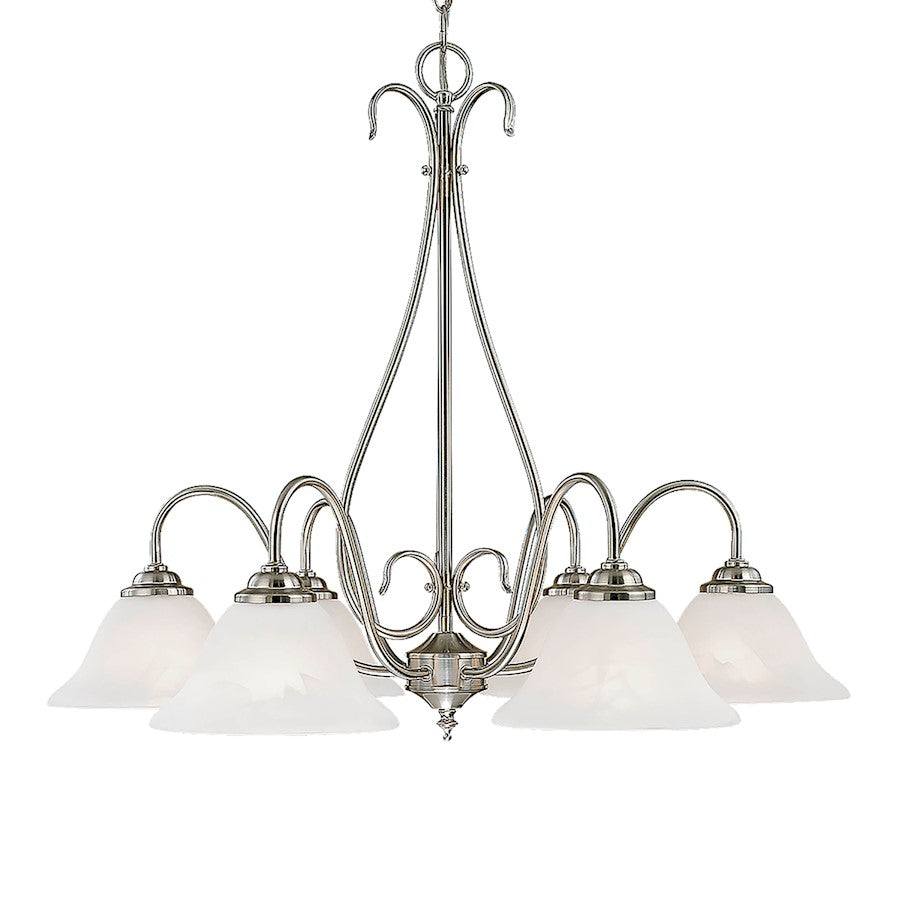 Chandelier, Satin Nickel