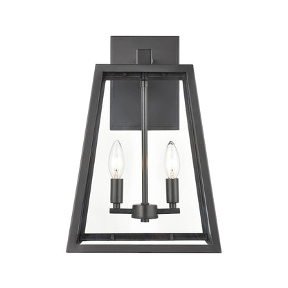 2 Light Outdoor Wall Sconce