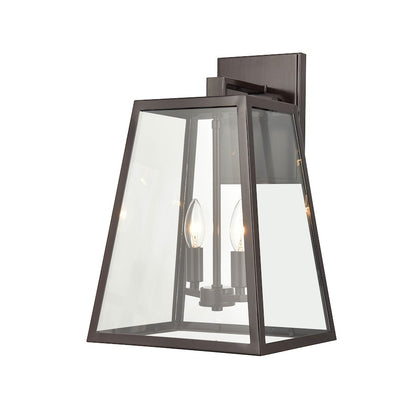 2 Light Outdoor Wall Sconce