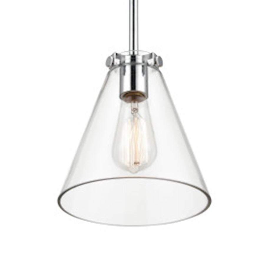 Millennium Lighting 1 Light Mini-Pendant, Chrome - 8131-CH