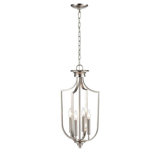 Millennium 4 Light 24" Pendant, Brushed Nickel - 9835-BN