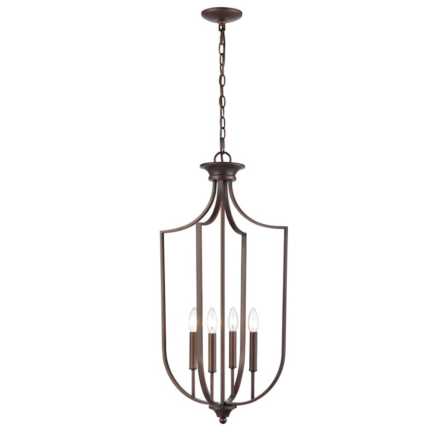 Millennium 4 Light 31.5" Pendant, Rubbed Bronze - 9837-RBZ