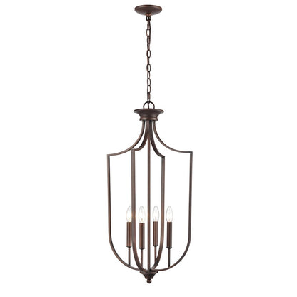 Millennium 4 Light 31.5" Pendant, Rubbed Bronze - 9837-RBZ