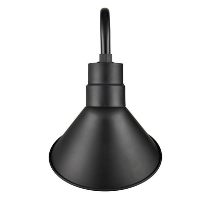 Millennium Lighting R Series 1 Light Angle Shade, Satin Black